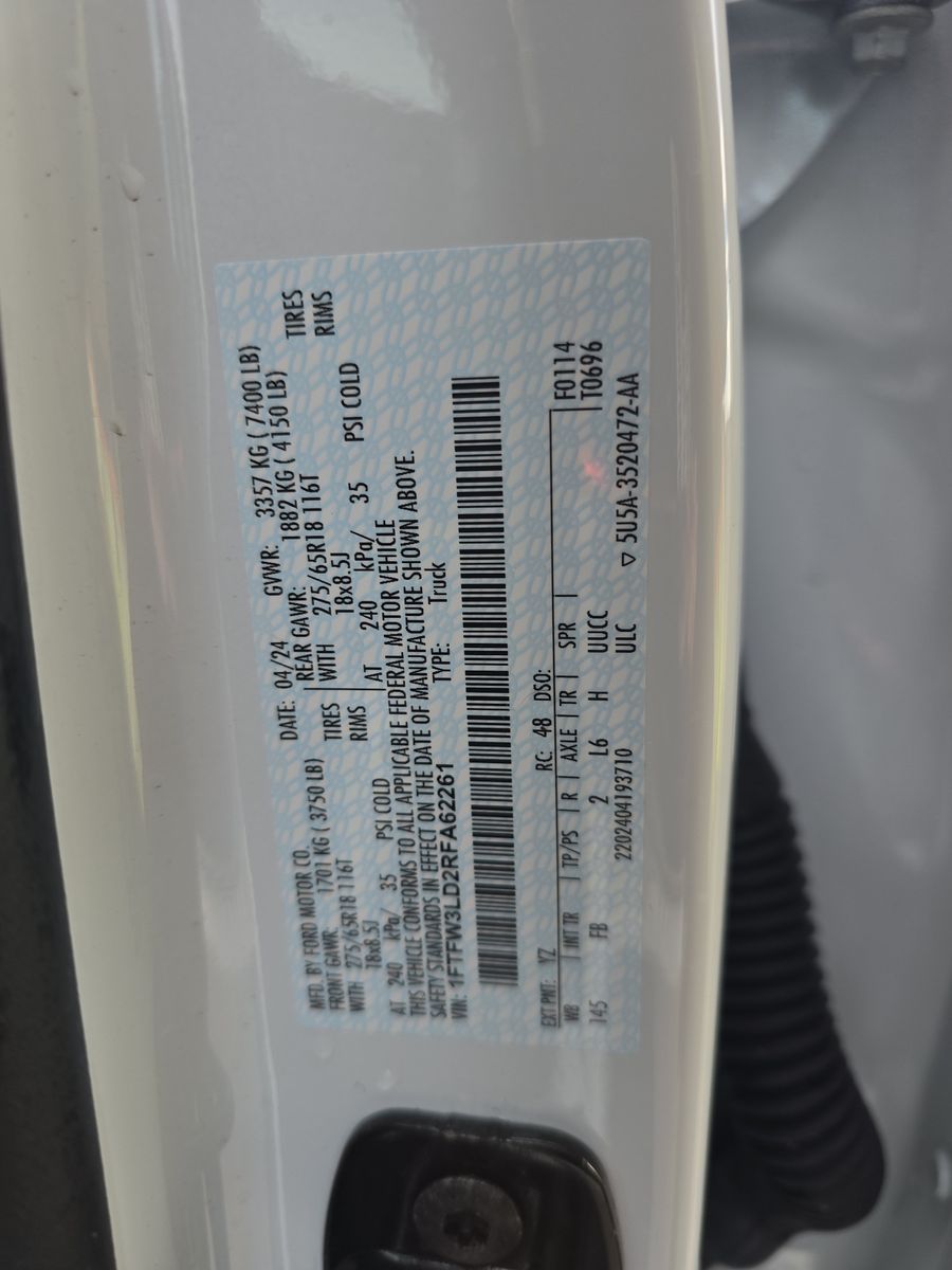 2024 Ford F-150 Hybrid XLT AWD