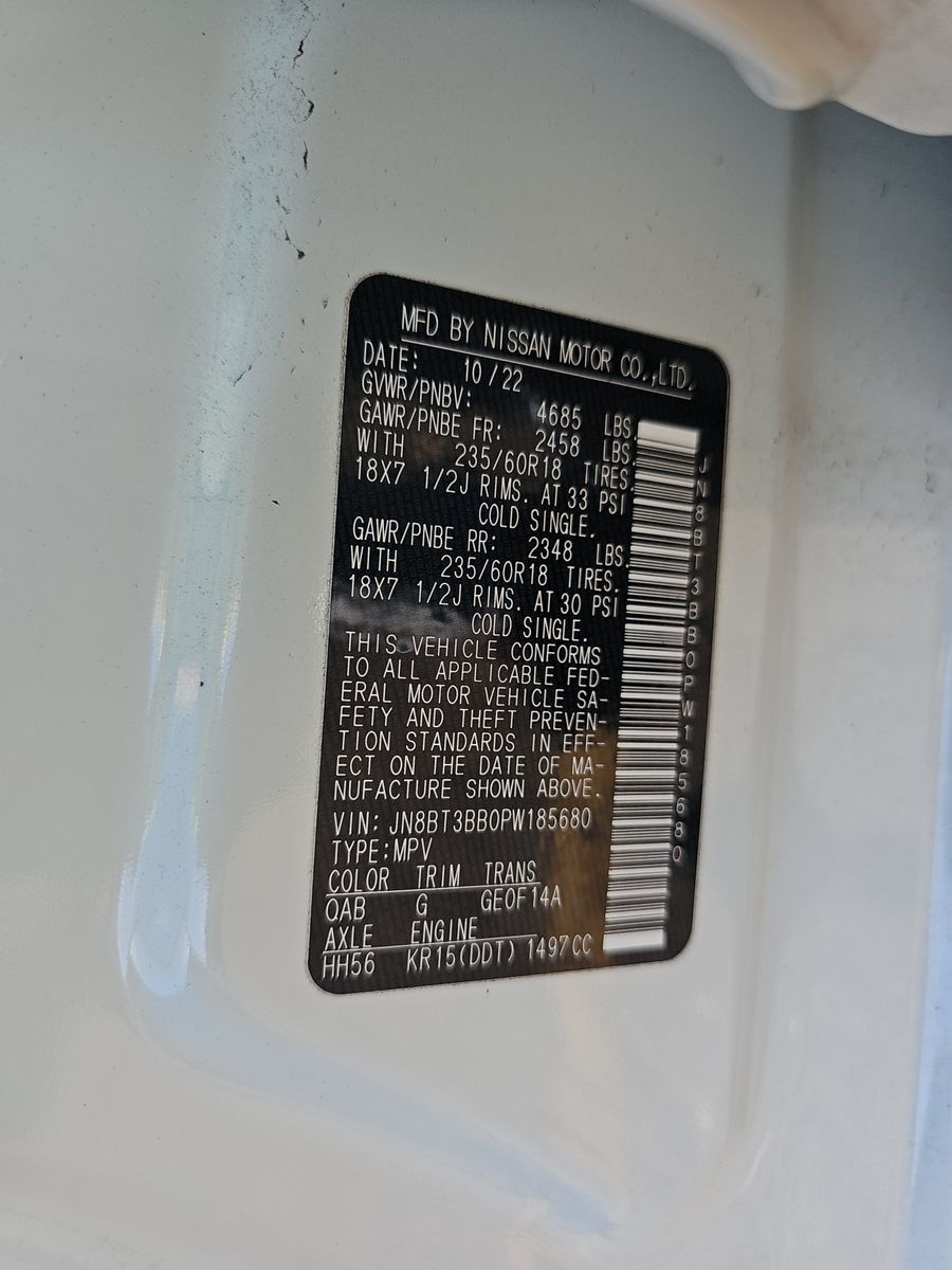 2023 Nissan Rogue SV AWD