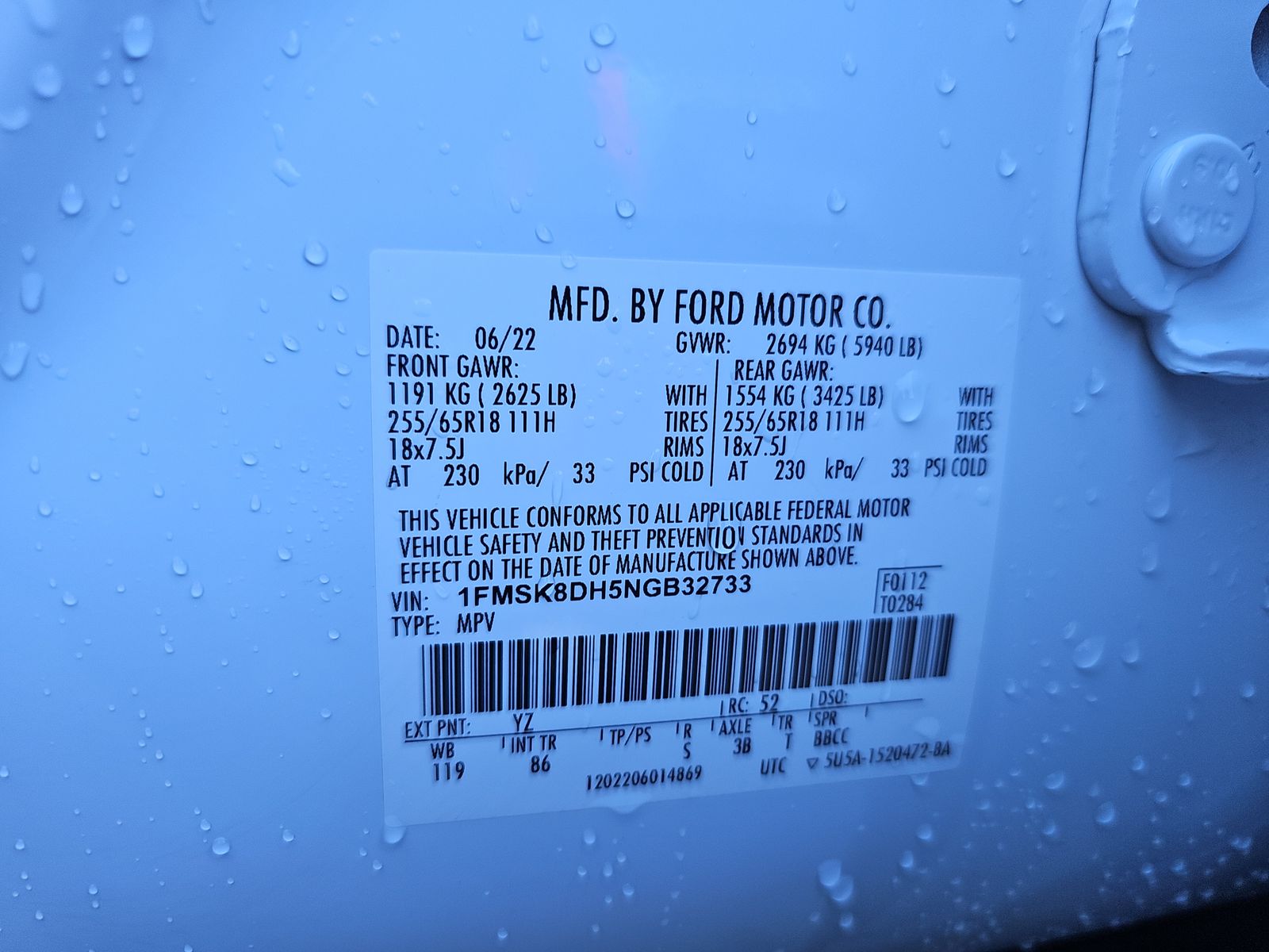 2022 Ford Explorer XLT AWD