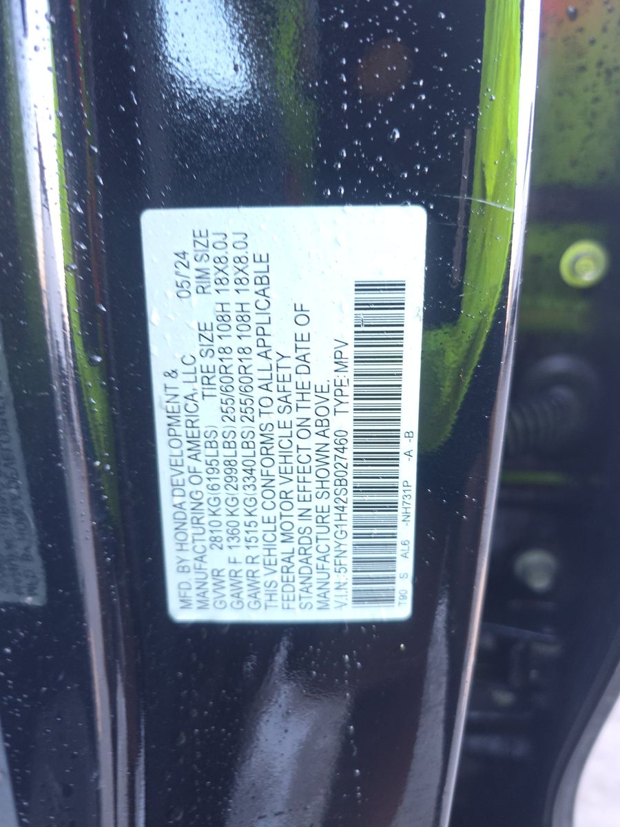 2025 Honda Pilot EX-L AWD