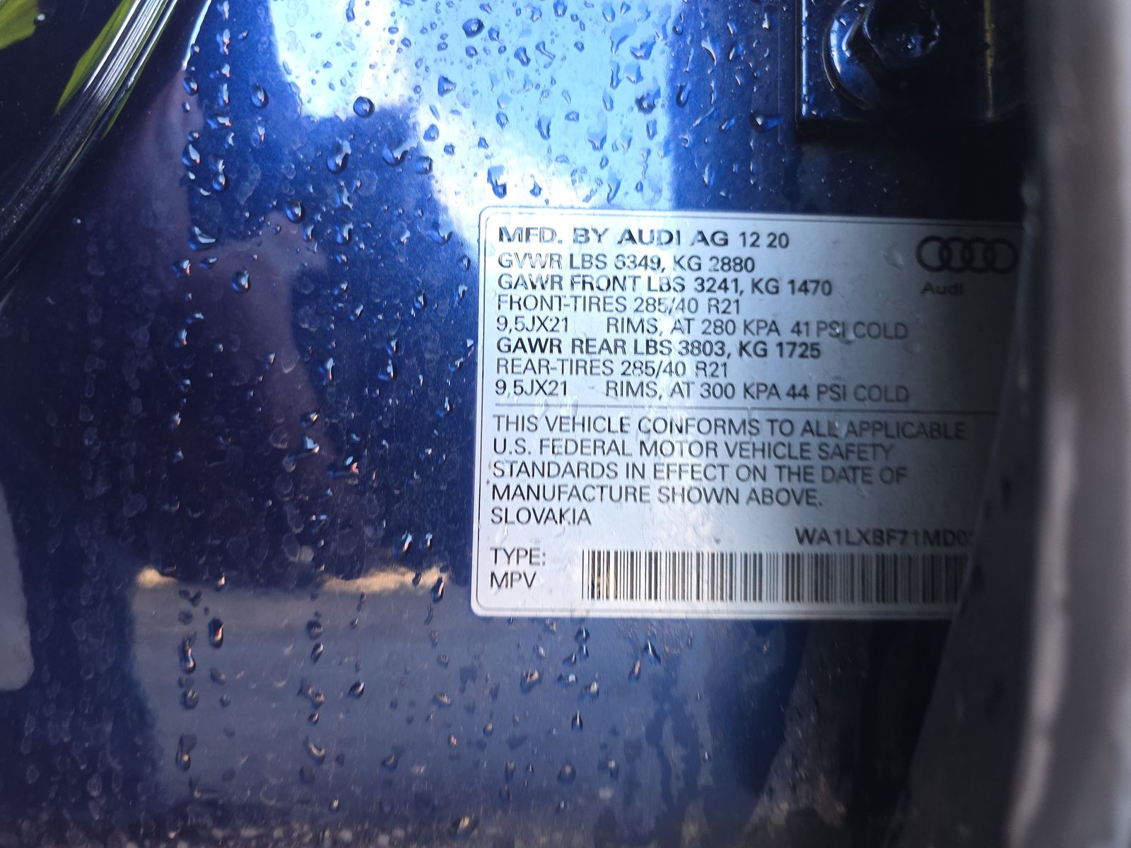 2021 Audi Q7 3.0T Premium Plus AWD