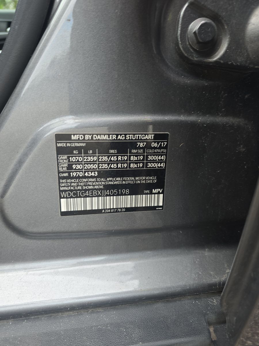 2018 Mercedes-Benz GLA GLA 250 FWD