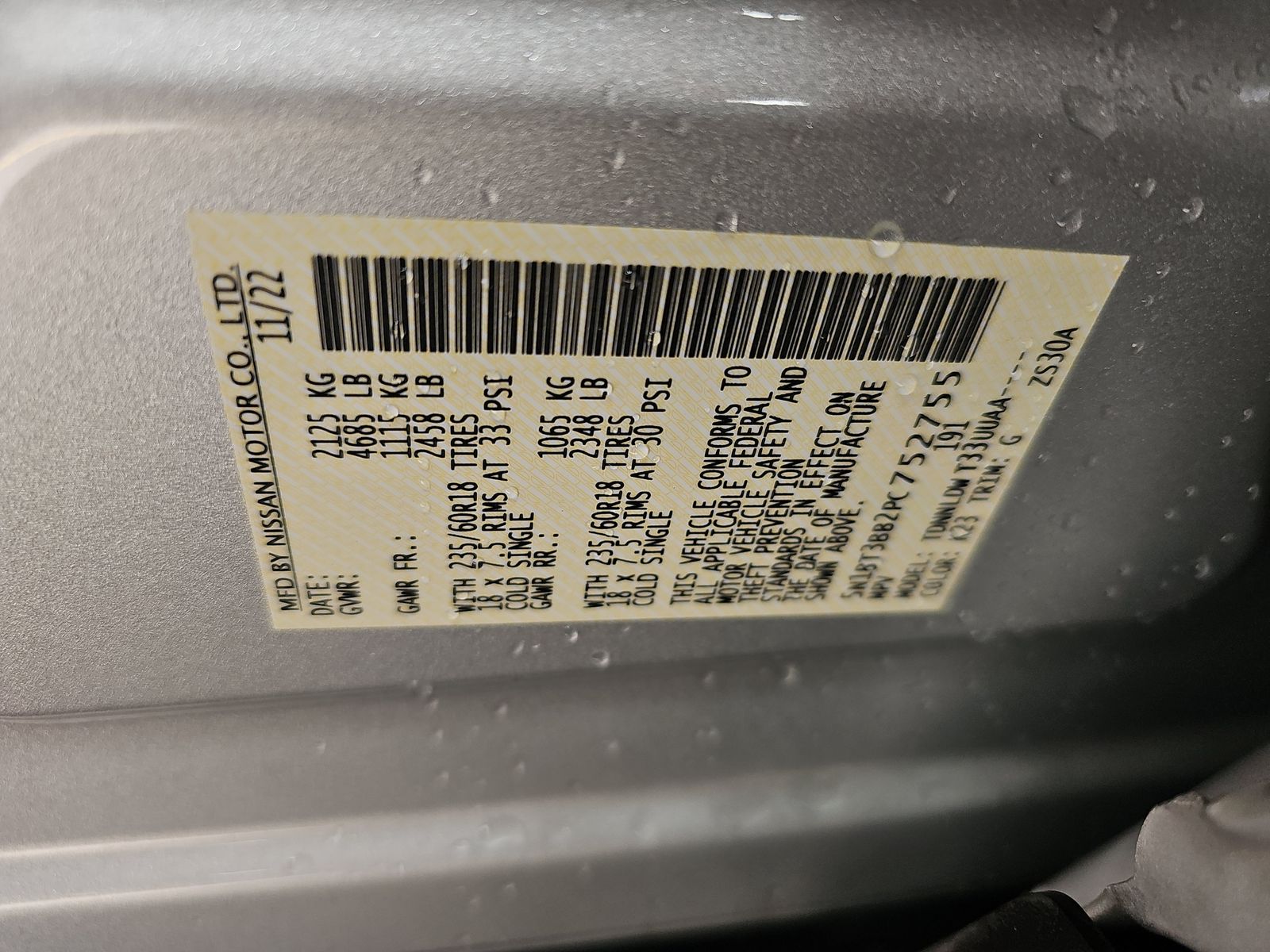 2023 Nissan Rogue SV AWD