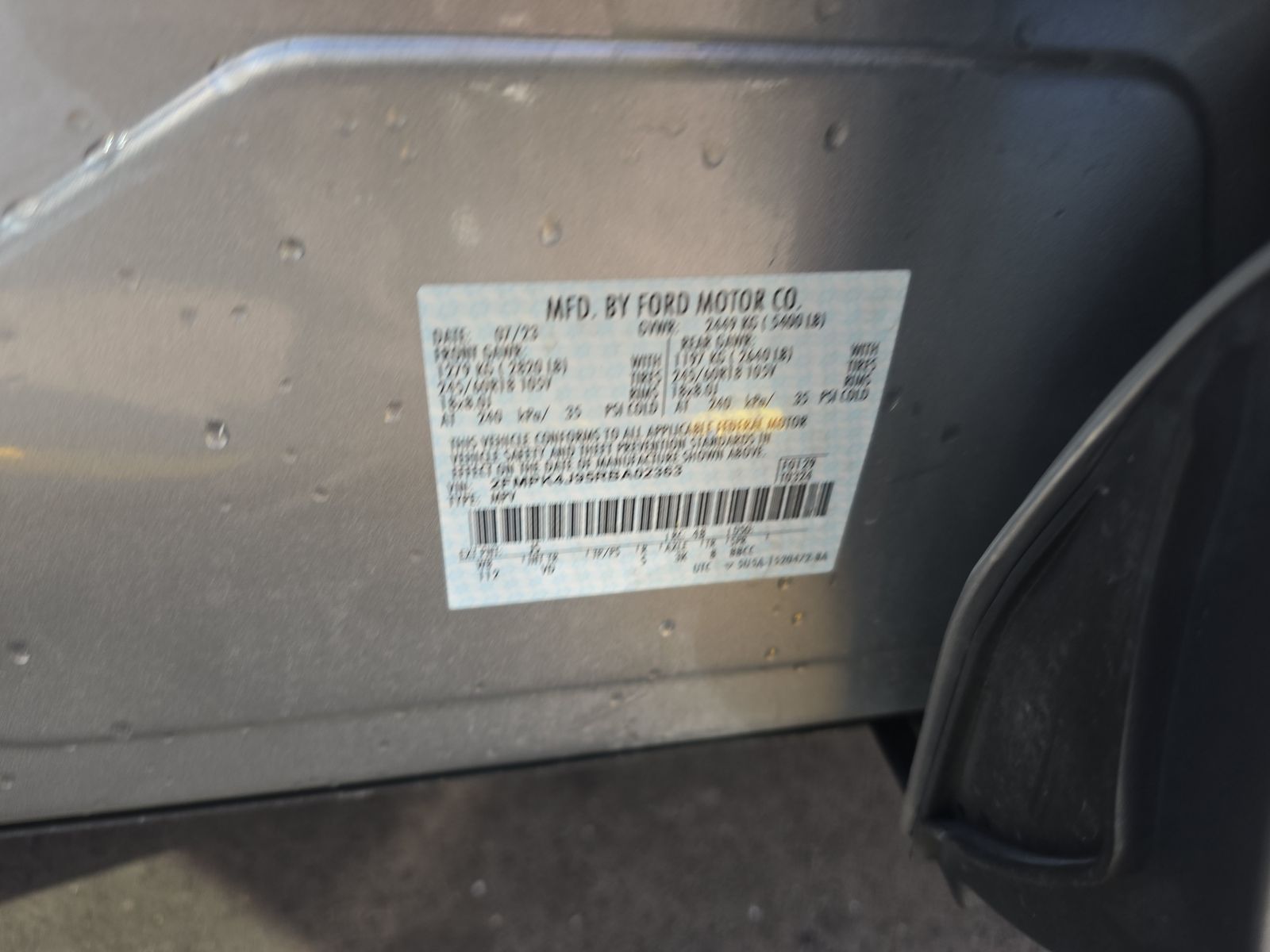 2024 Ford Edge SEL AWD