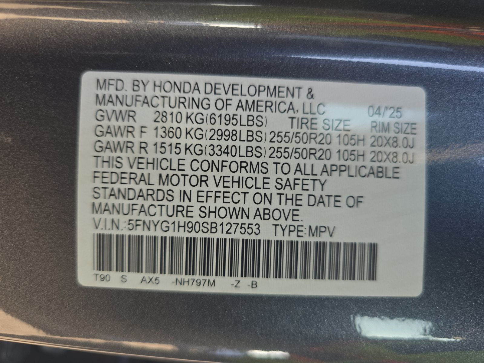 2025 Honda Pilot Black Edition AWD