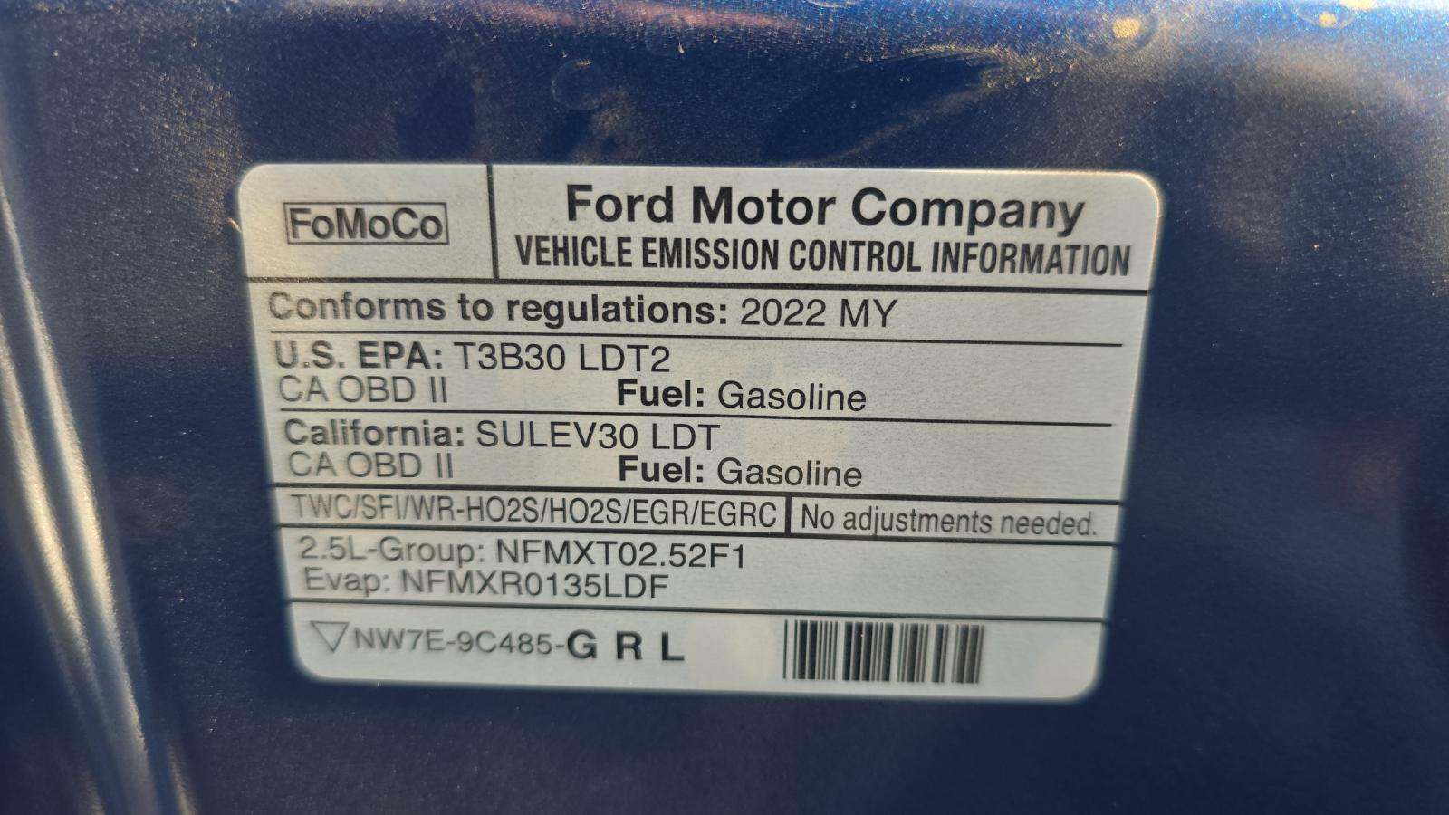 2022 Ford Escape Hybrid SEL FWD
