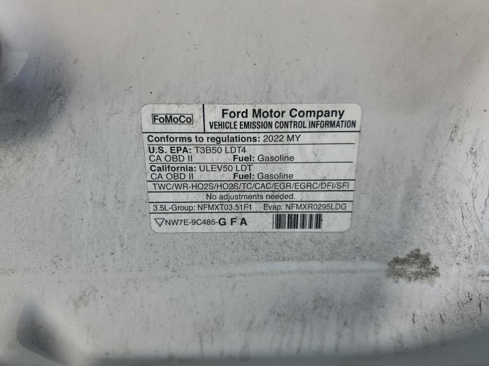 2022 Ford F-150 Hybrid Lariat AWD