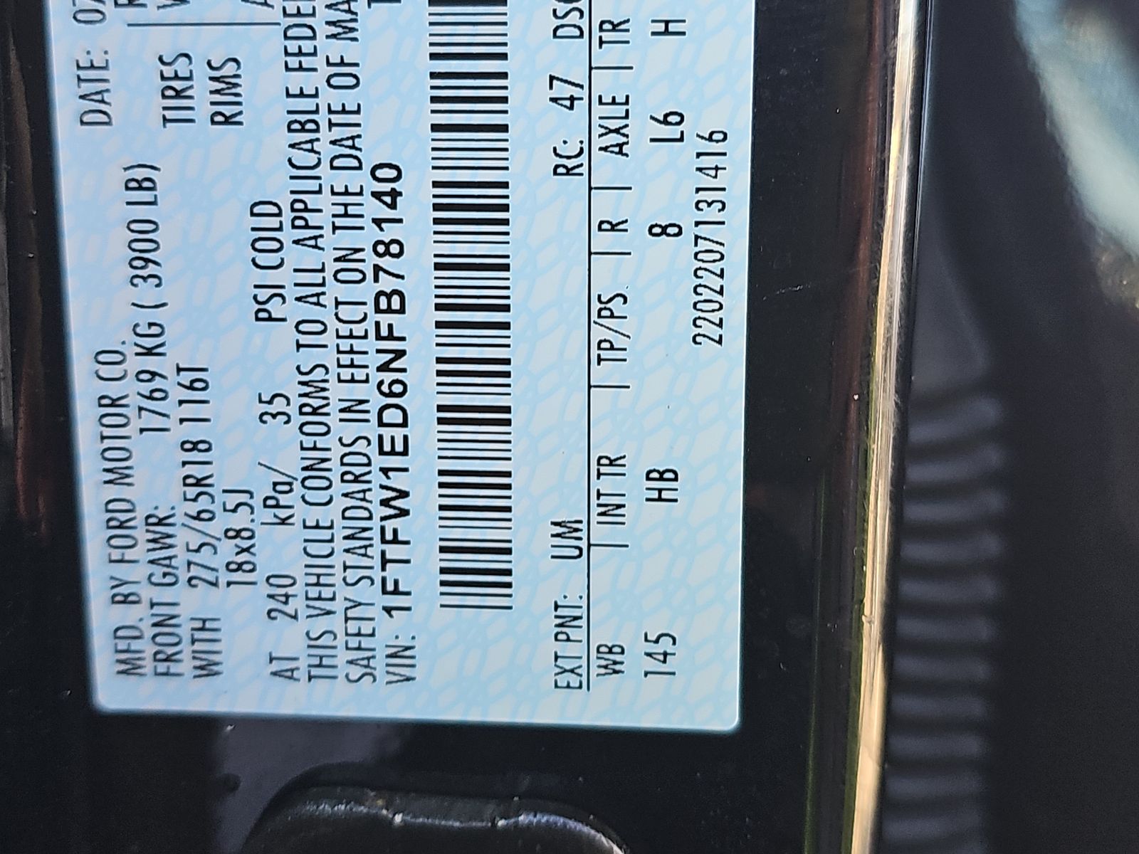 2022 Ford F-150 Hybrid Lariat AWD