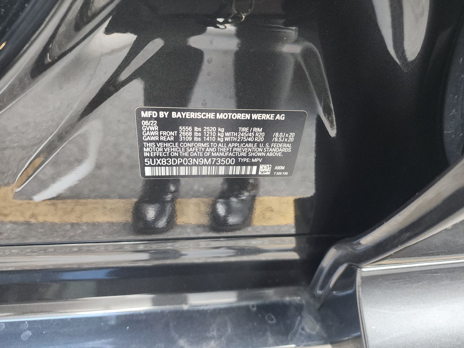 2022 BMW X3 M40i AWD