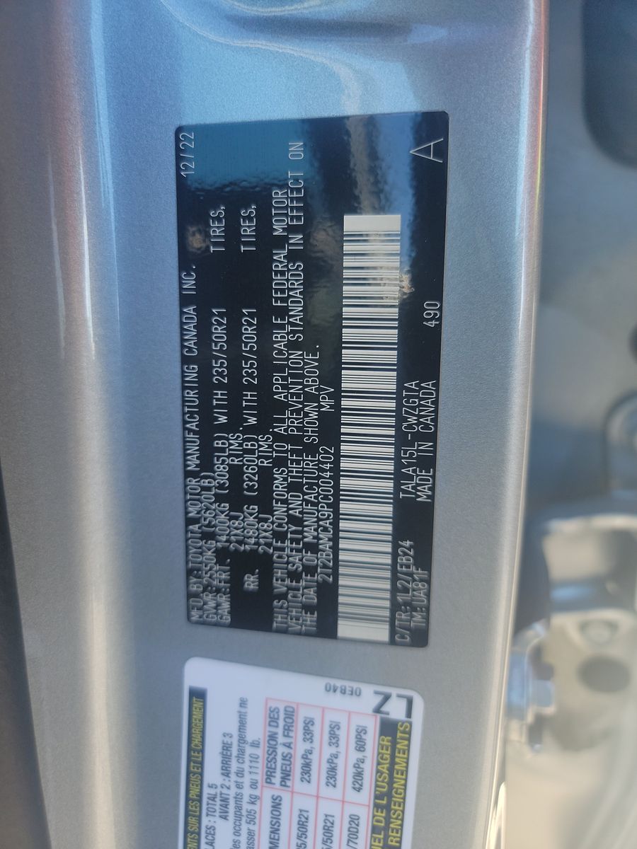 2023 Lexus RX RX 350 F SPORT Handling AWD