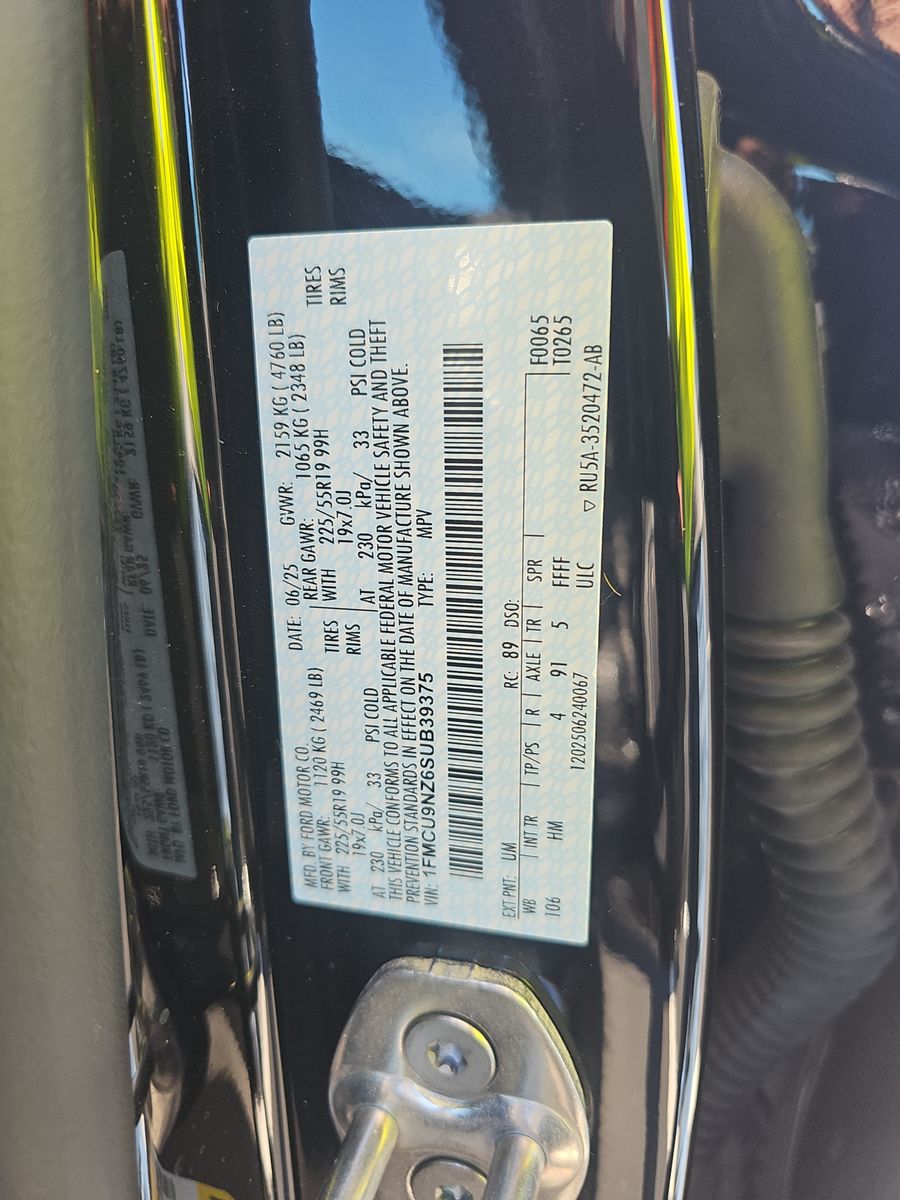 2025 Ford Escape Hybrid ST-Line Elite AWD