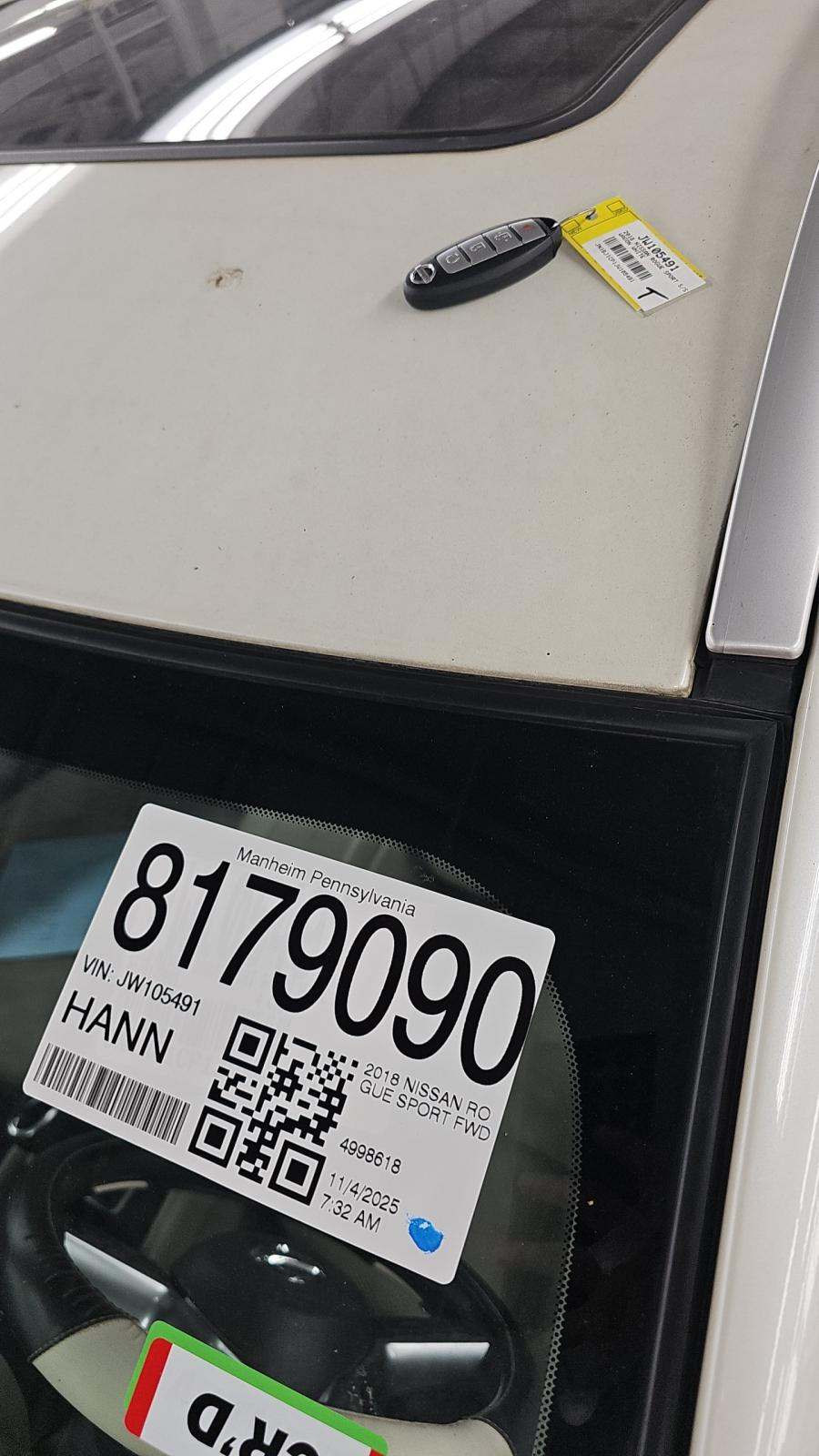 2018 Nissan Rogue Sport SV FWD