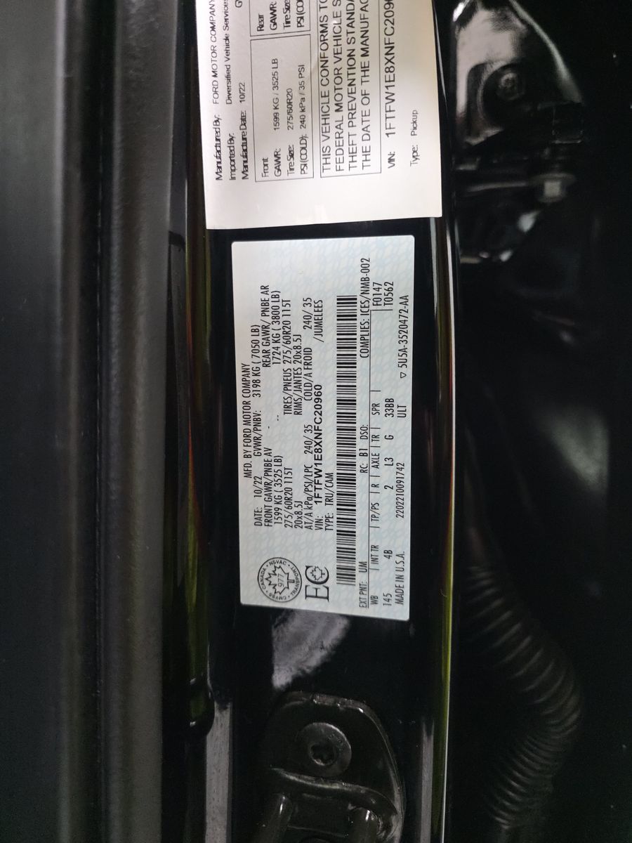 2022 Ford F-150 XLT AWD