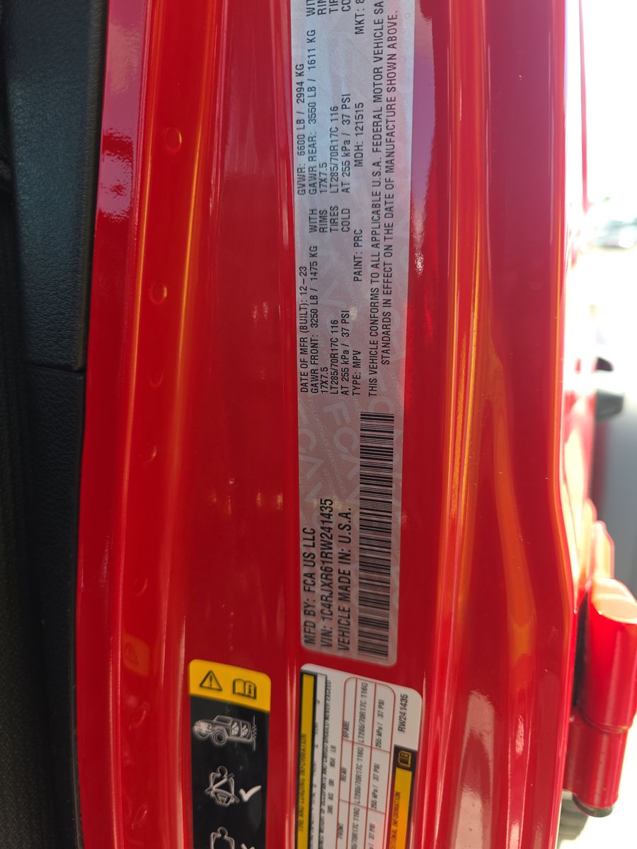 2024 Jeep Wrangler 4xe Rubicon AWD