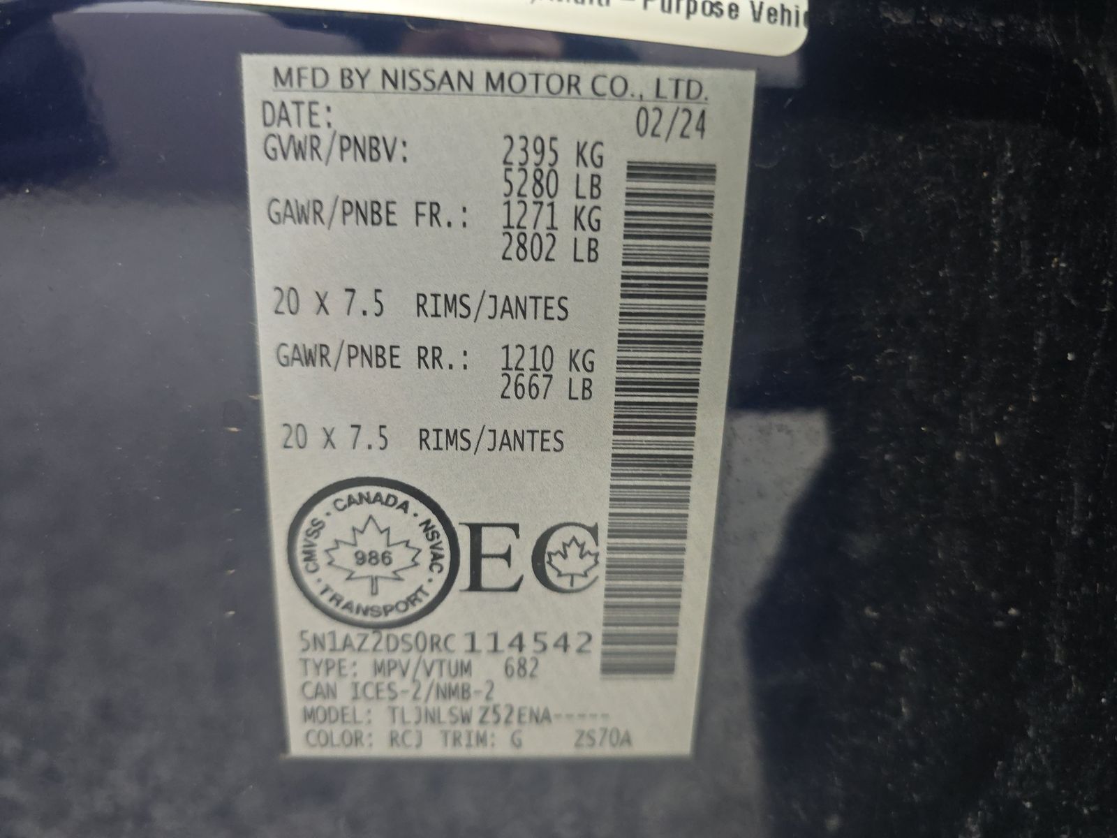 2024 Nissan Murano Platinum AWD