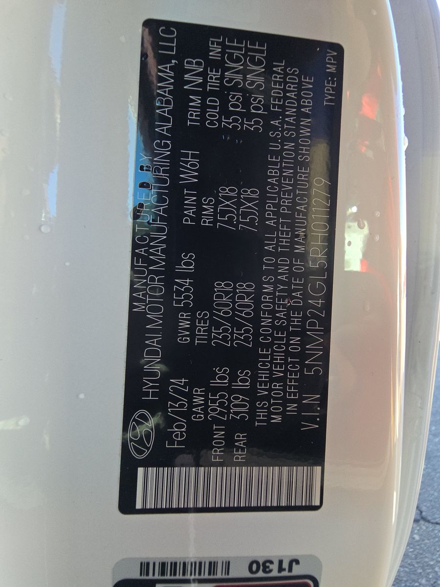 2024 Hyundai Santa Fe SEL FWD