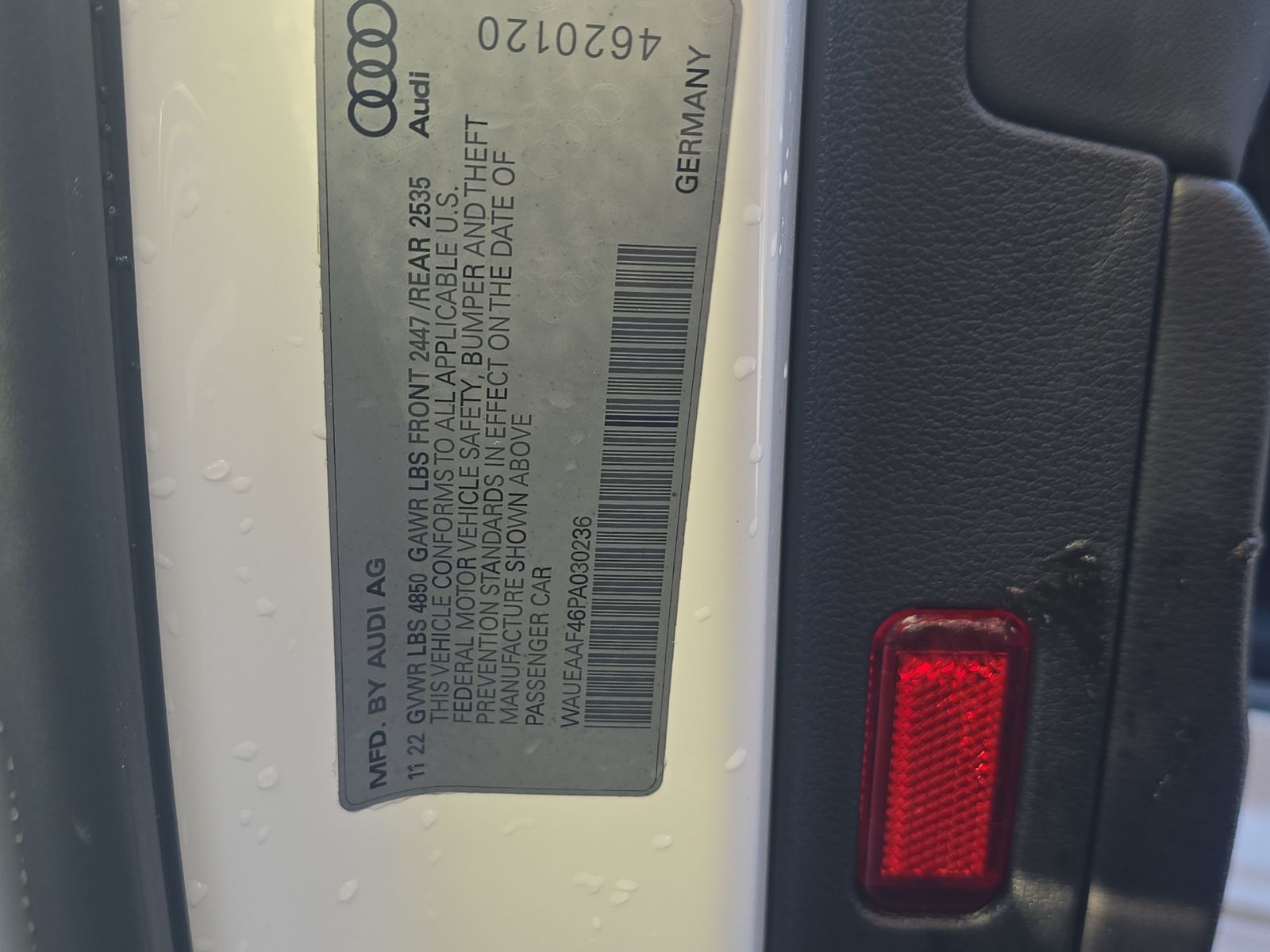 2023 Audi A4 S line Premium Plus AWD