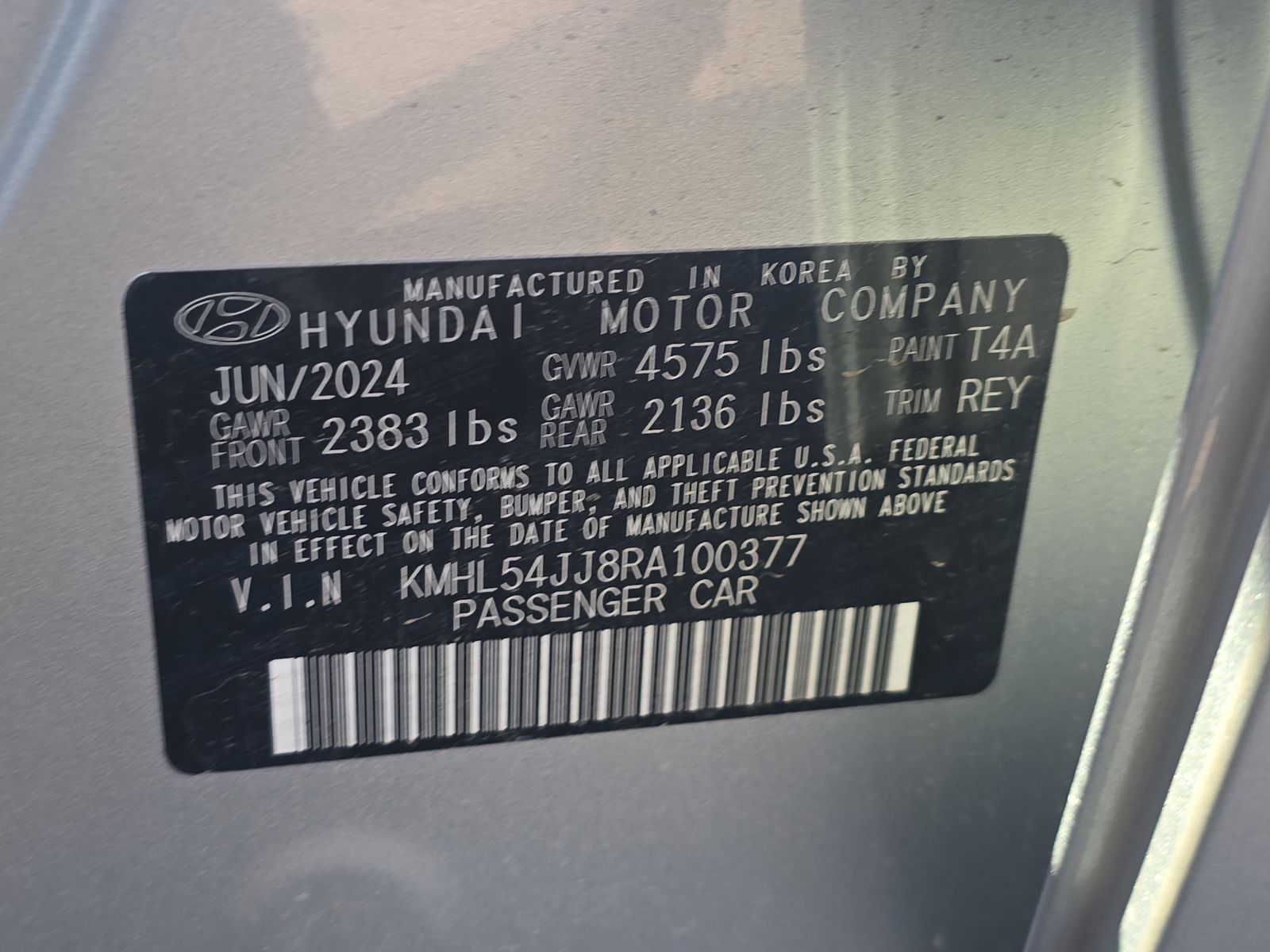 2024 Hyundai Sonata Hybrid Limited FWD