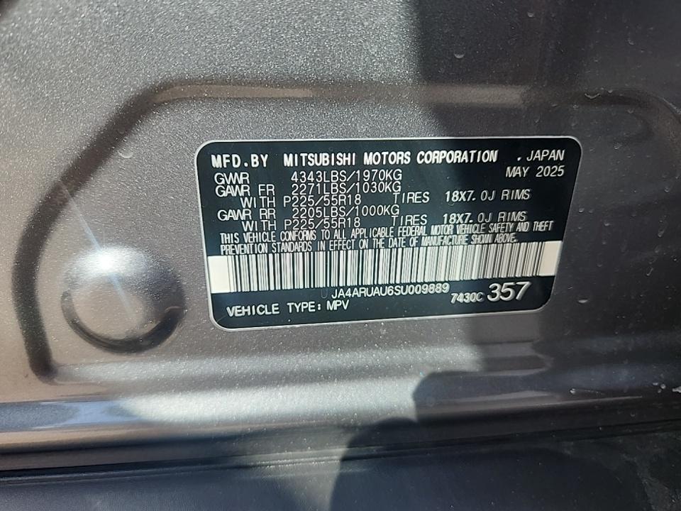 2025 Mitsubishi Outlander Sport 2.0 SE AWD