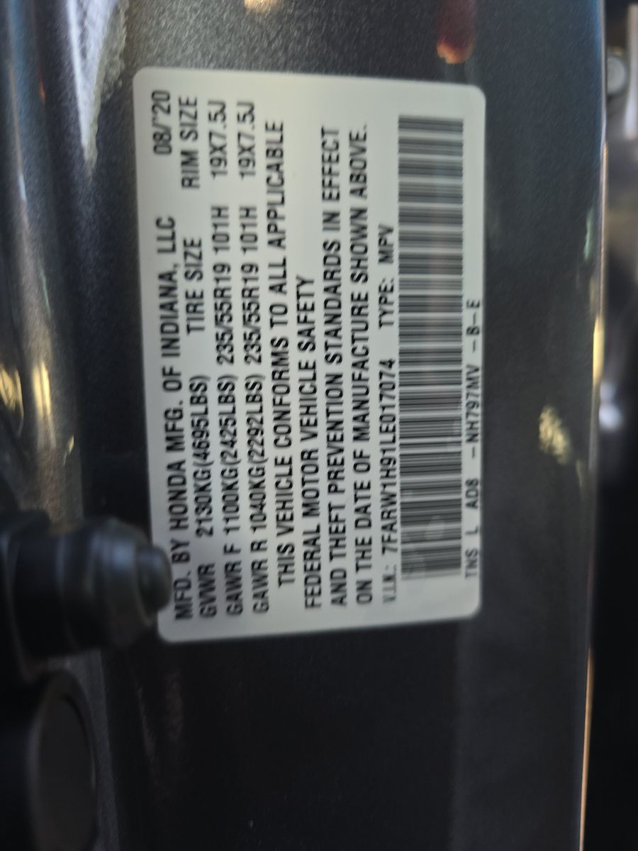 2020 Honda CR-V Touring FWD