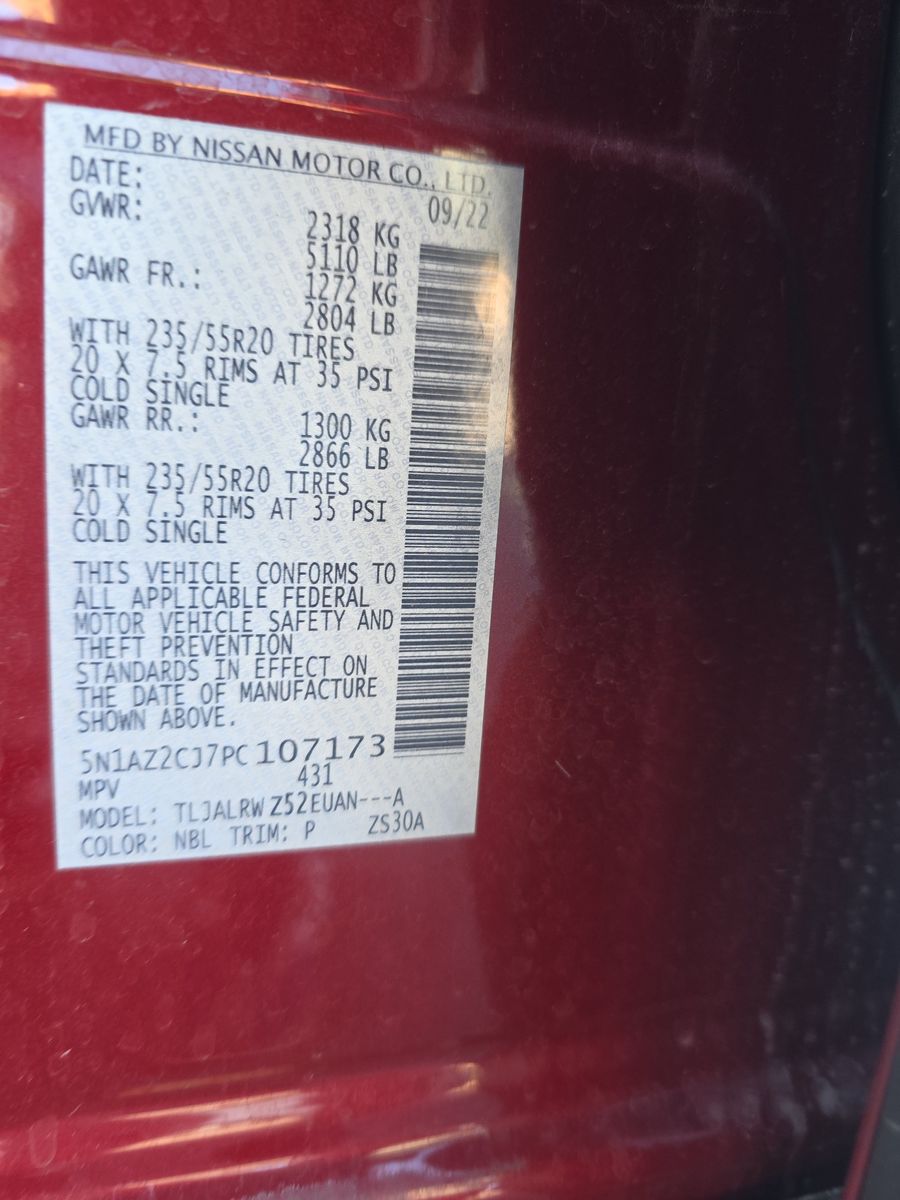 2023 Nissan Murano SL FWD