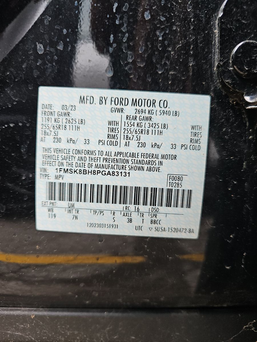 2023 Ford Explorer Base AWD