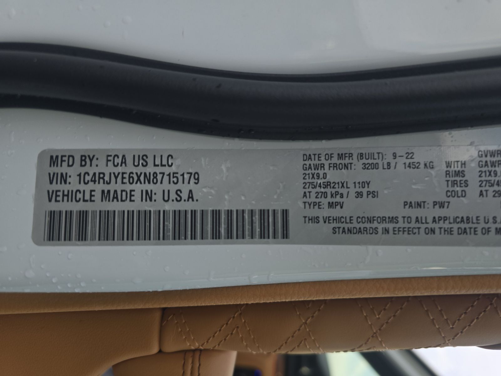 2022 Jeep Grand Cherokee 4xe Summit Reserve AWD