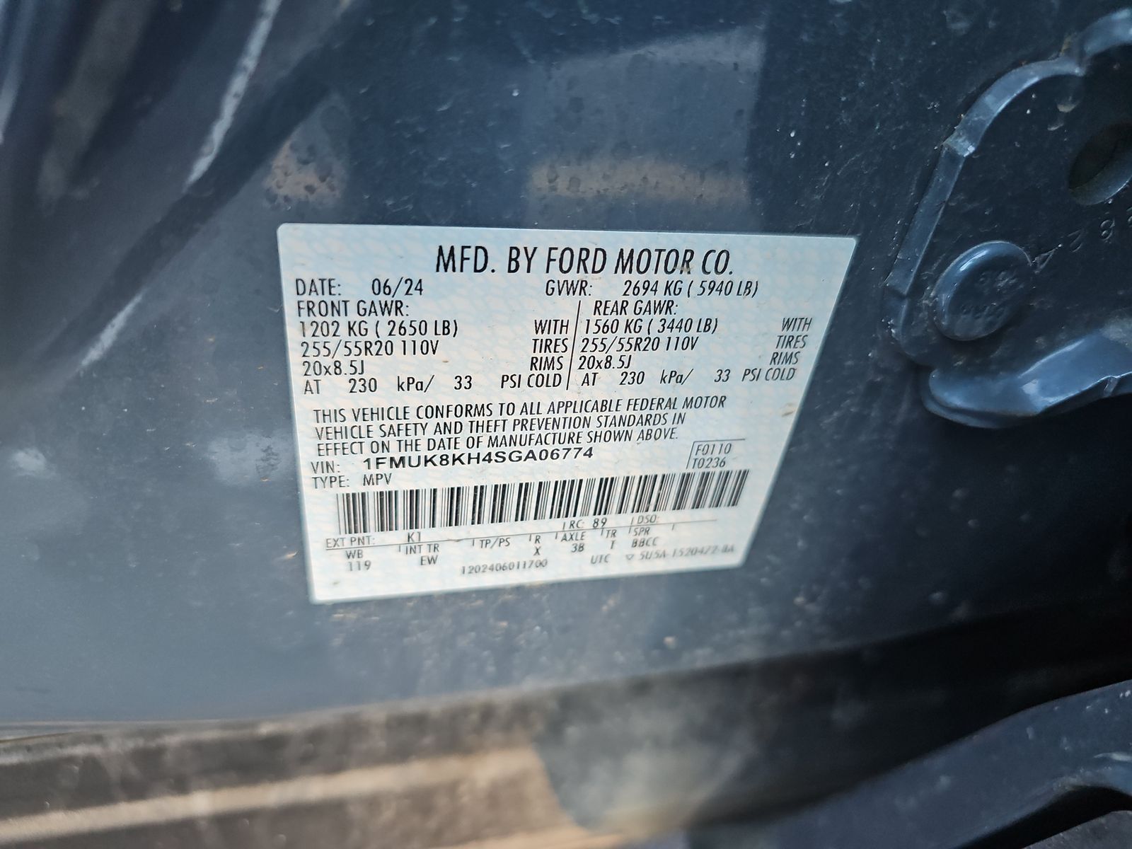 2025 Ford Explorer ST-Line AWD