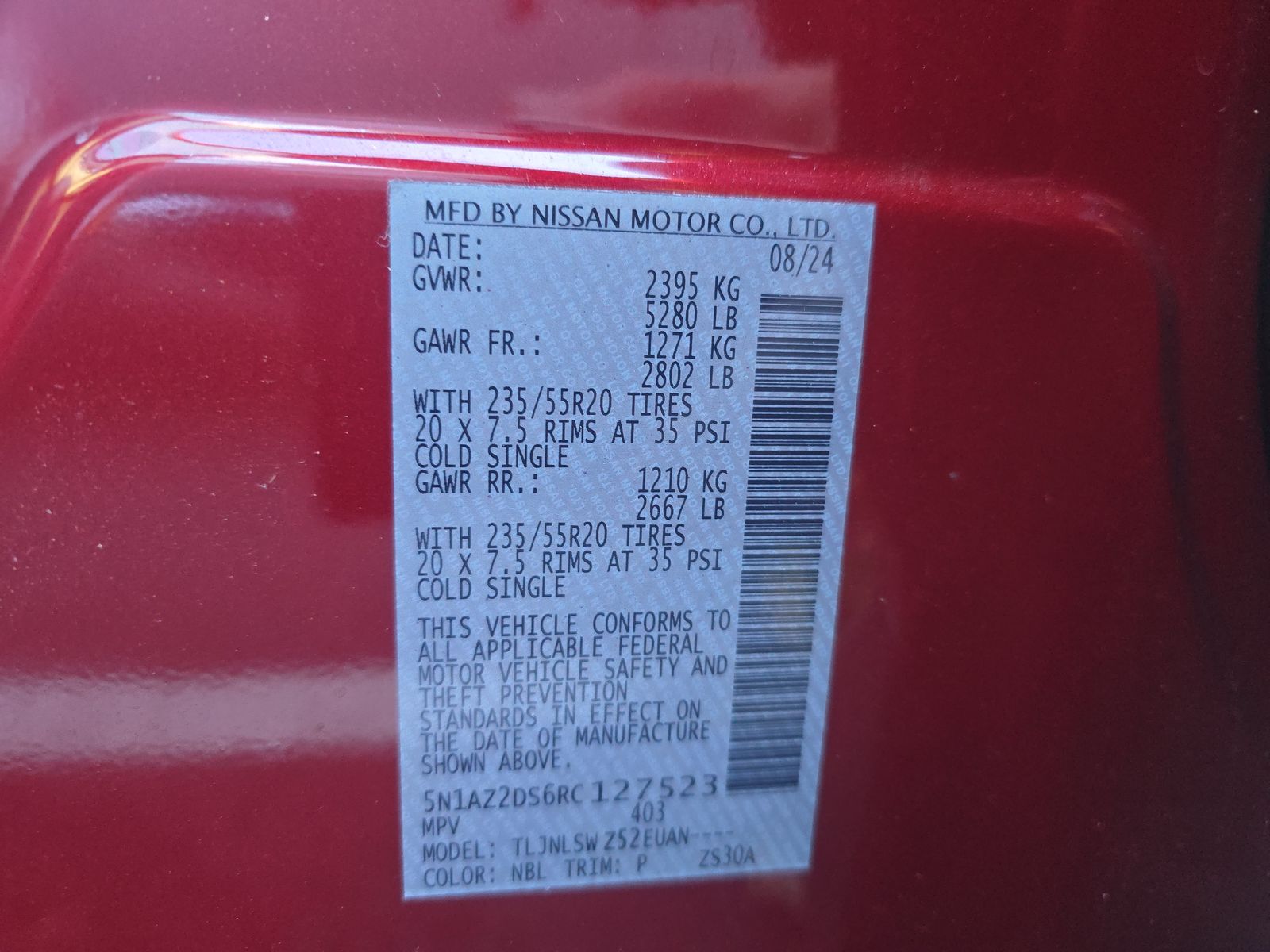 2024 Nissan Murano Platinum AWD