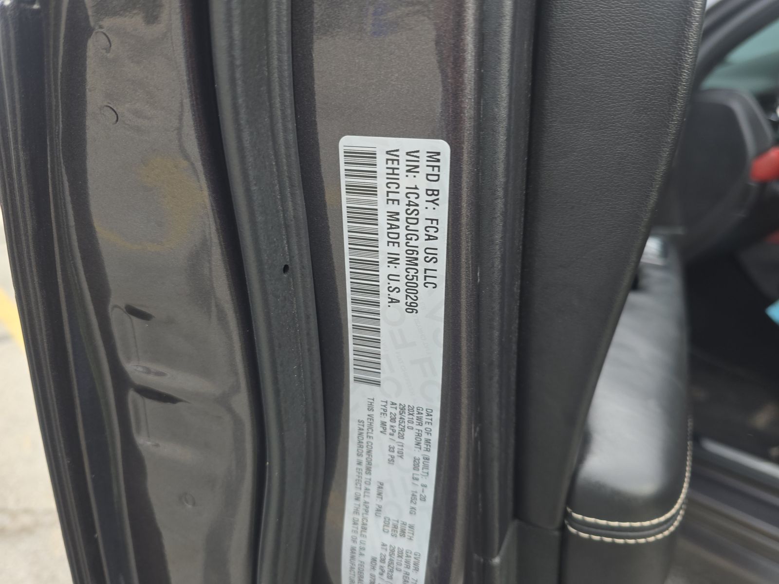 2021 Dodge Durango SRT 392 AWD