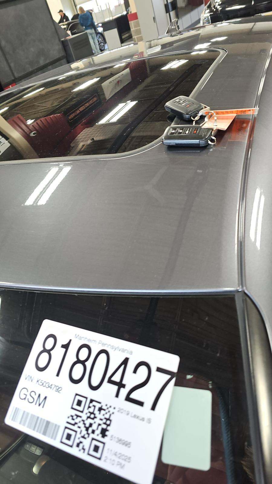 2019 Lexus IS IS 300 F SPORT AWD