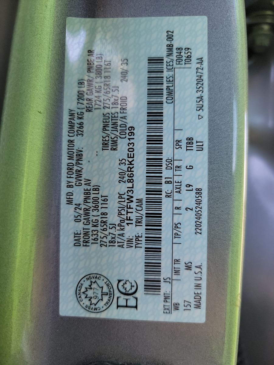 2024 Ford F-150 XLT AWD