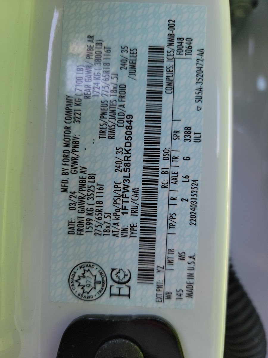 2024 Ford F-150 XLT AWD