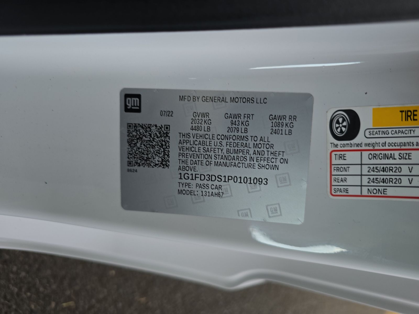 2023 Chevrolet Camaro 3LT RWD