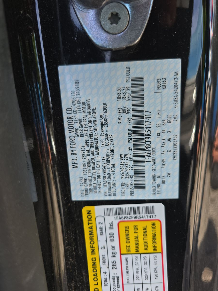 2024 Ford Mustang GT RWD