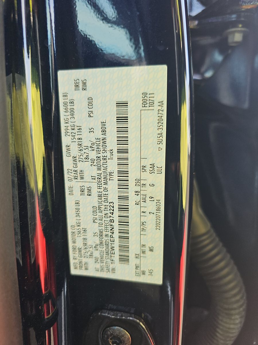 2022 Ford F-150 XLT AWD