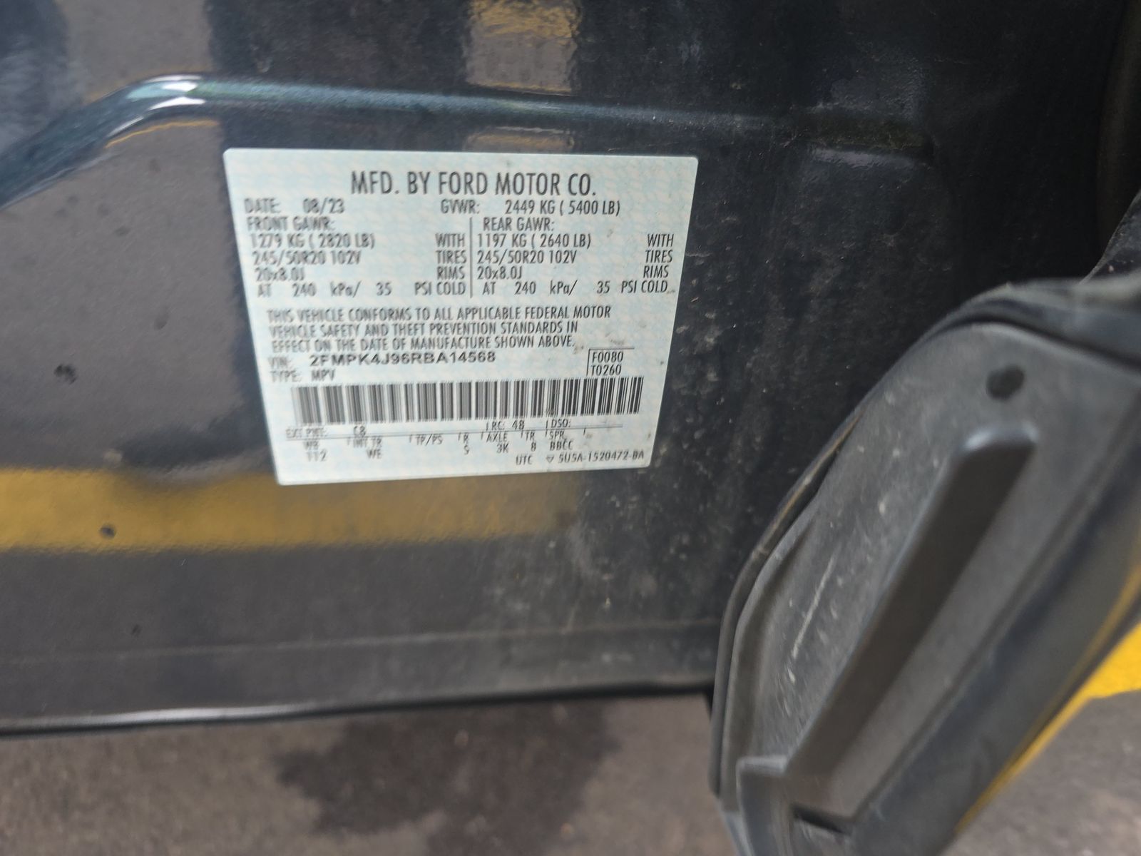 2024 Ford Edge ST-Line AWD