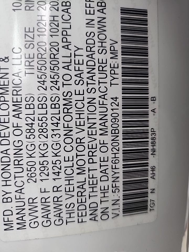 2022 Honda Pilot Special Edition AWD