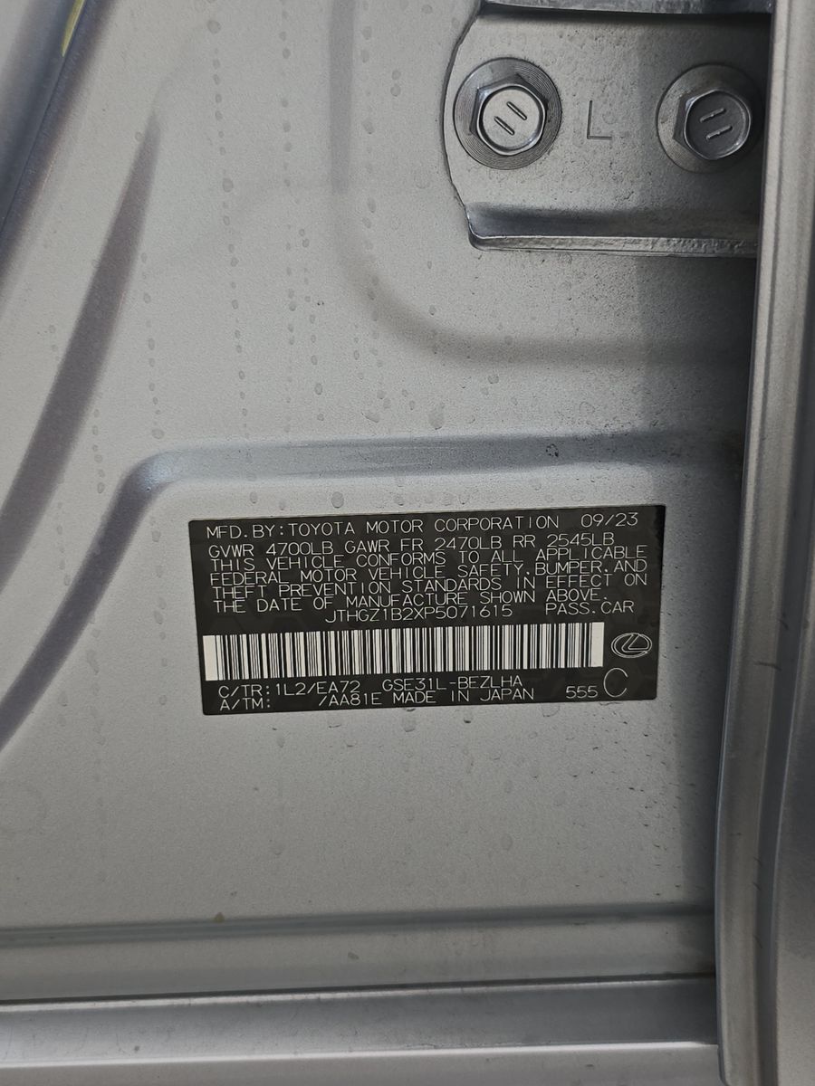 2023 Lexus IS IS 350 F SPORT RWD