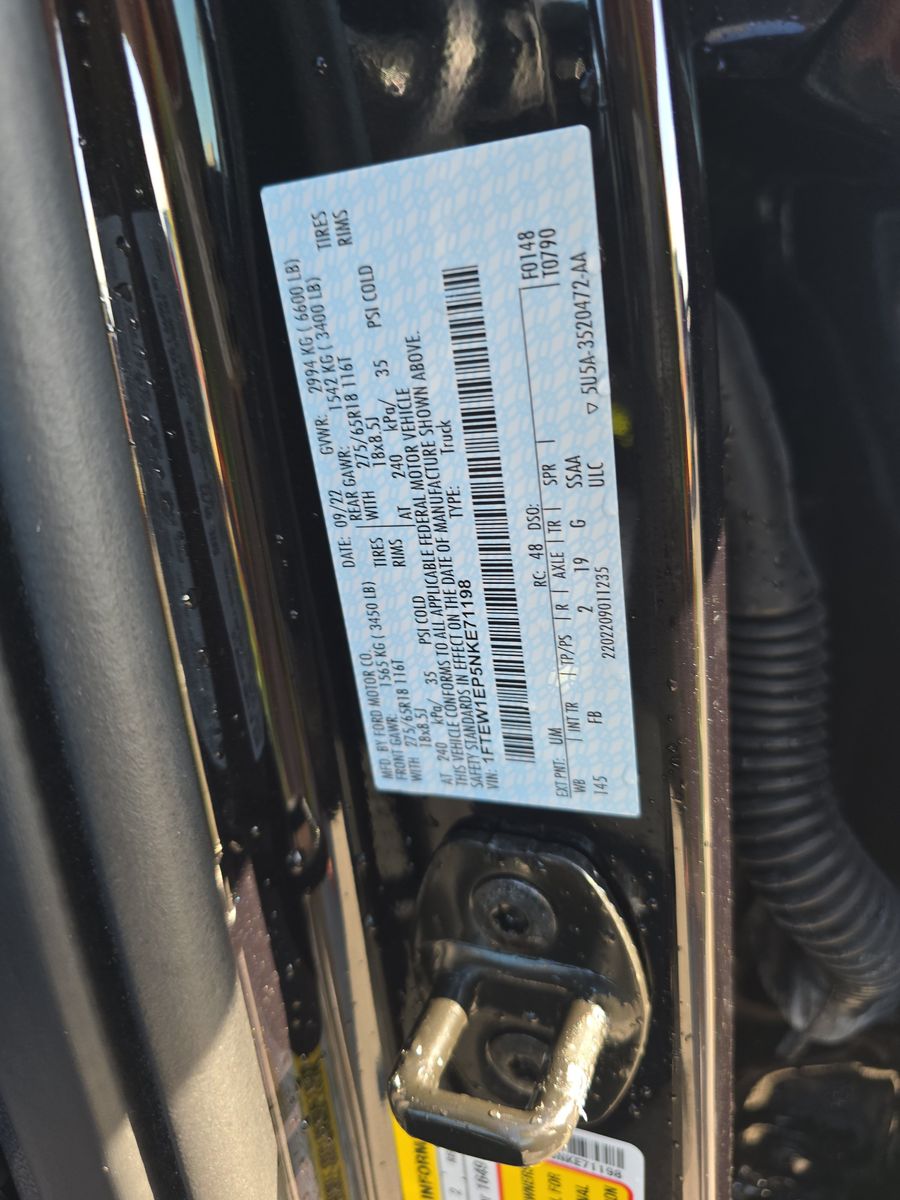 2022 Ford F-150 XLT AWD