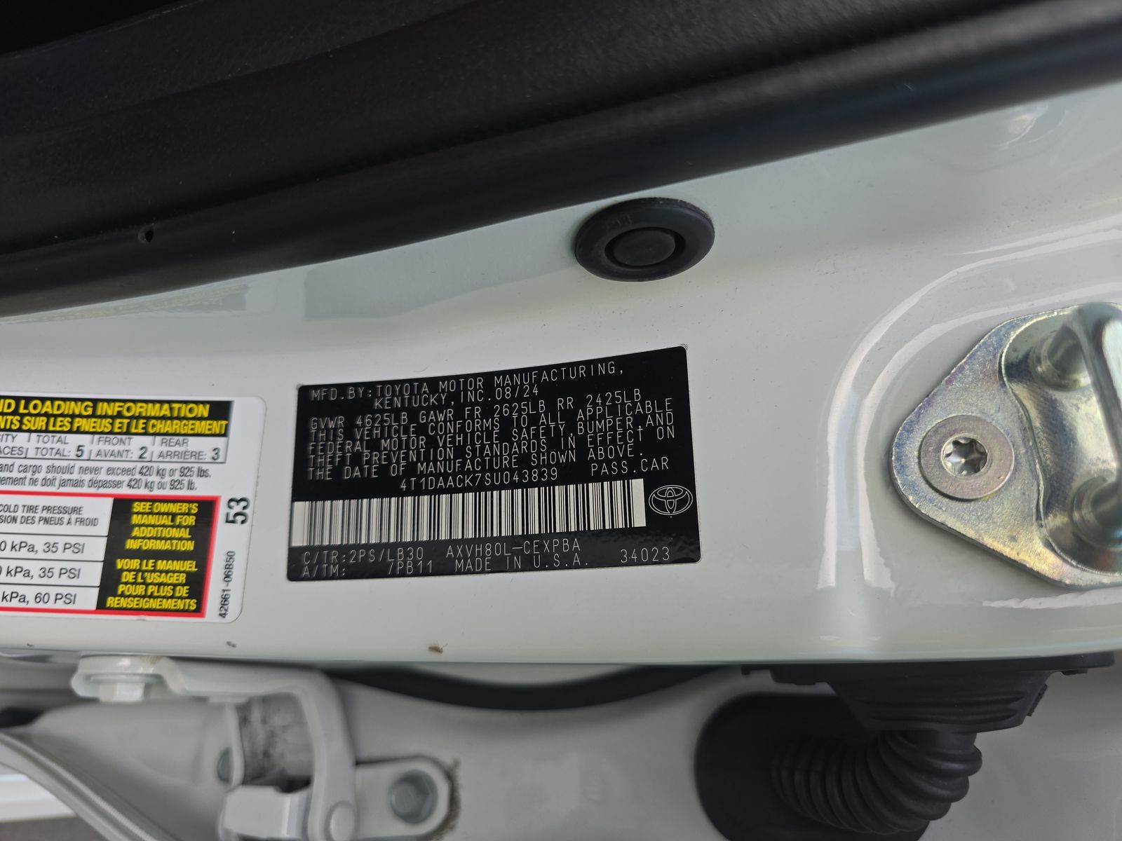 2025 Toyota Camry XSE FWD