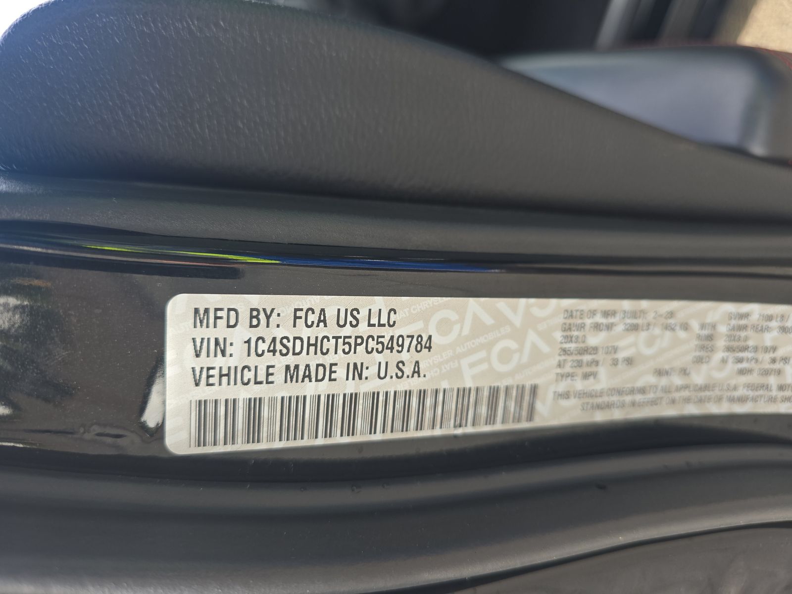 2023 Dodge Durango R/T Plus RWD