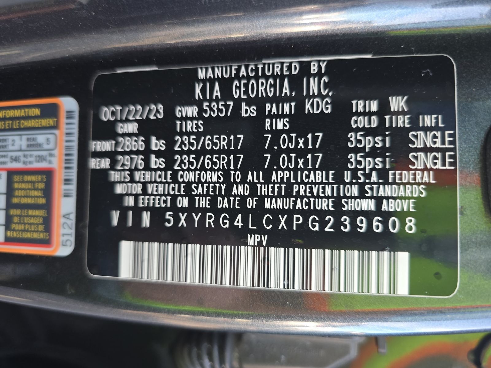 2023 Kia Sorento LX FWD