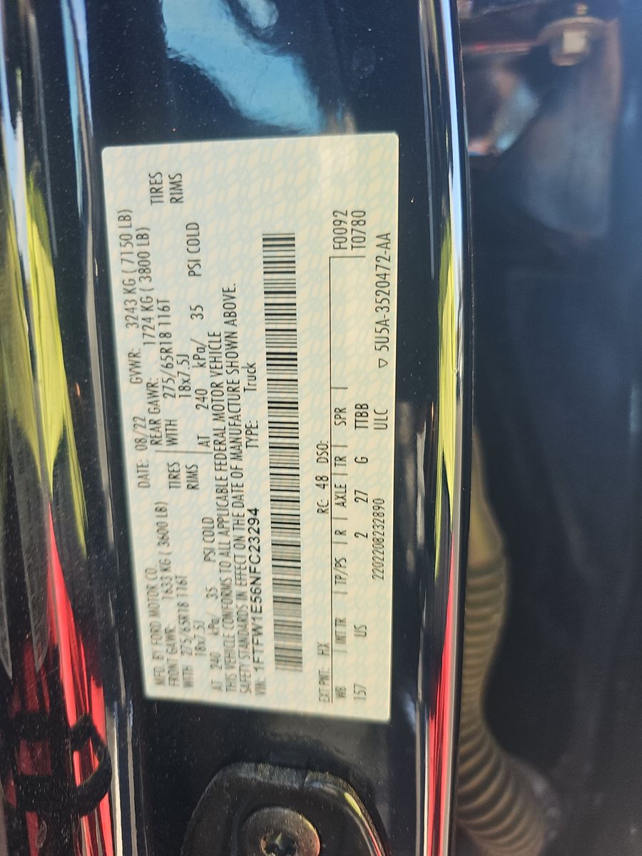 2022 Ford F-150 XLT AWD