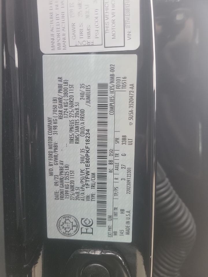 2023 Ford F-150 Lariat AWD