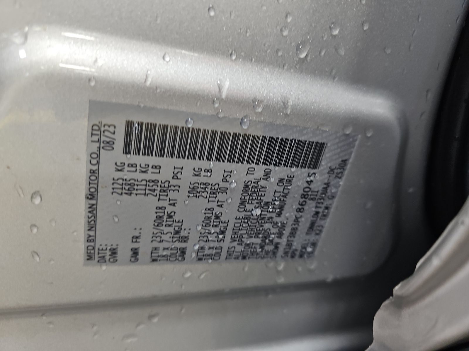 2023 Nissan Rogue SV AWD