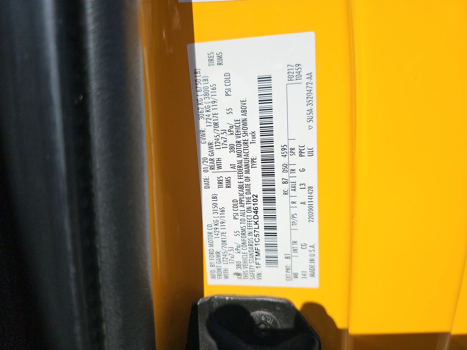 2020 Ford F-150 XL RWD