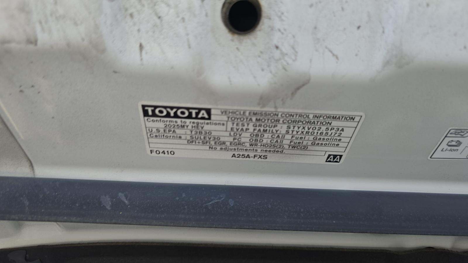 2025 Toyota Camry XSE FWD