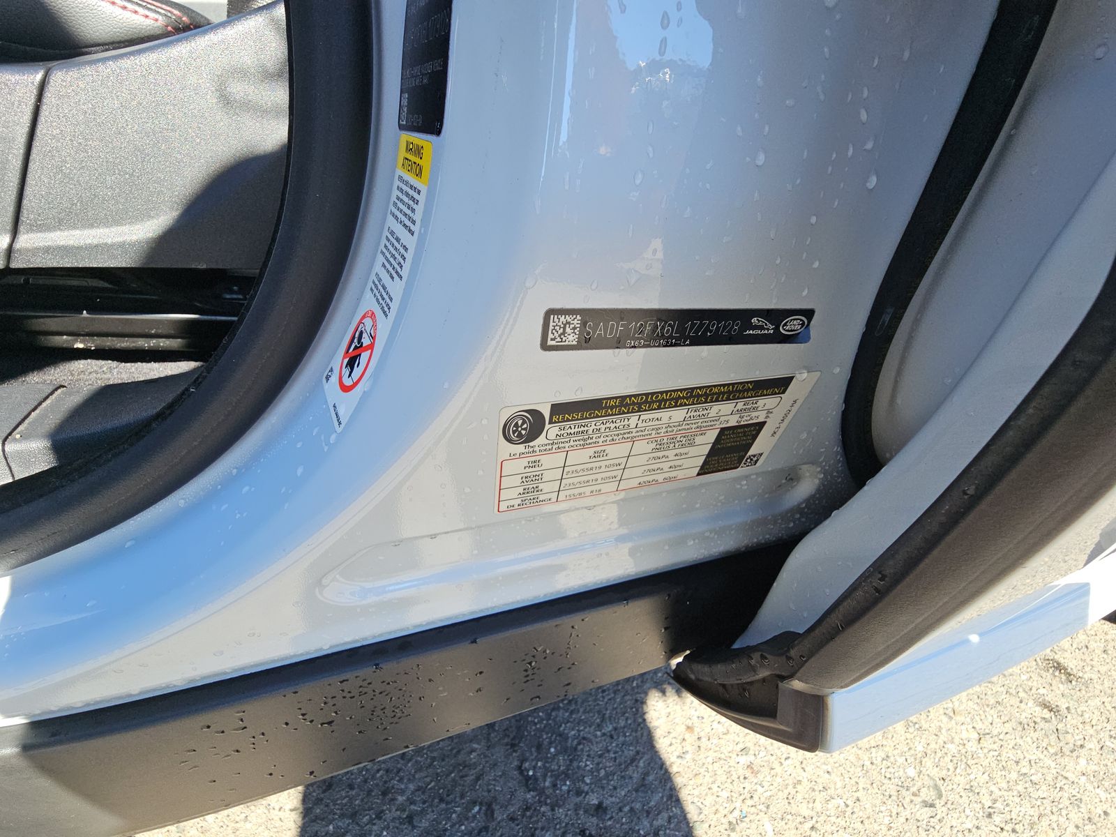 2020 Jaguar E-PACE Checkered Flag AWD