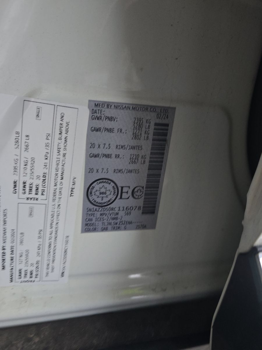 2024 Nissan Murano Platinum AWD